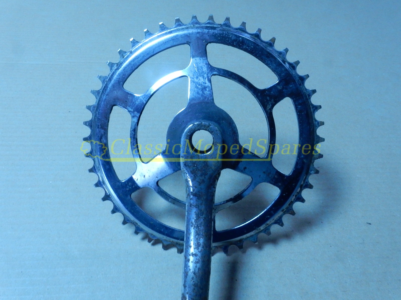 Raleigh RM7 Wisp 46 Teeth Chainwheel Sprocket and R.H. Crank Part MTD261 - Image 2
