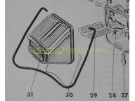NEW Large Mobylette AR2 Gurtner Carburettor Airbox clip part 18356