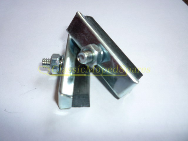 Replacement Brake Blocks for Raleigh RM6 Runabout and similar Autocycle Type Mopeds
