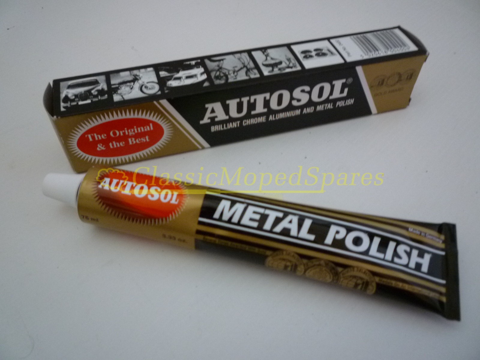 Autosol Moped Chrome Cleaner 75ml Paste