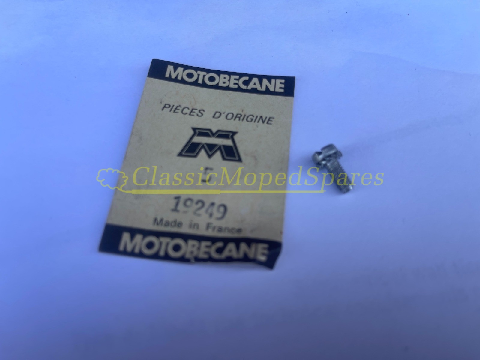 Mobylette Condenser Magneto Fixing Screw Part Number 19249