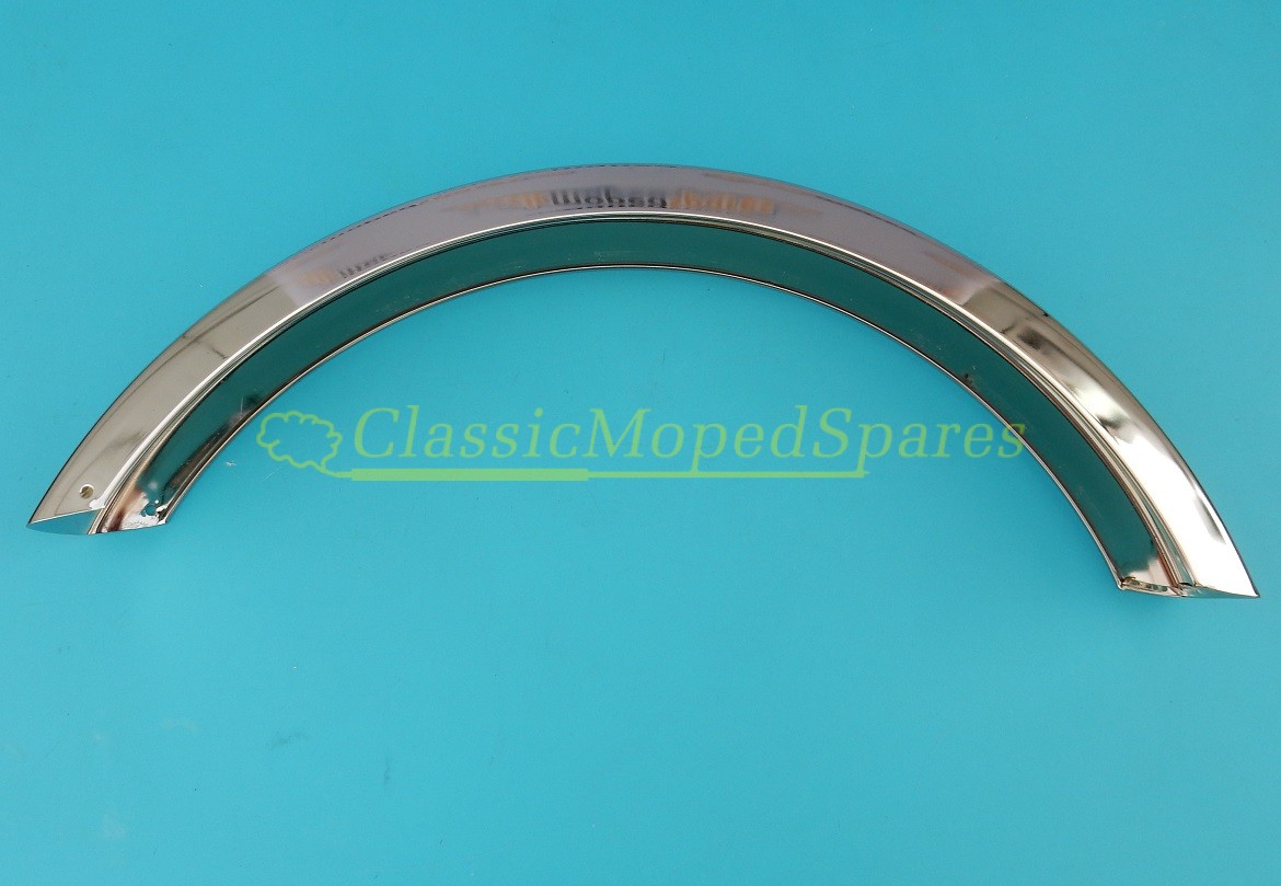 Peugeot 103 MVL Moped Chrome Front Mudguard Fender - Image 2