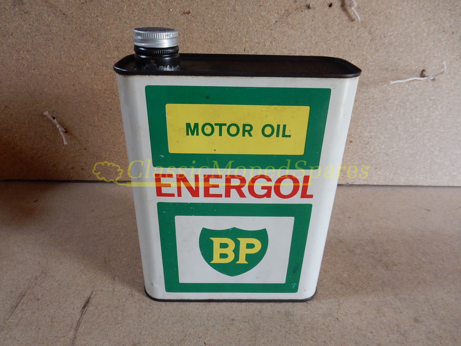 VELOSOLEX 3800 RARE ENERGOL MOTOR OIL BP PETROL GAS FUEL CAN (Limited Stock)
