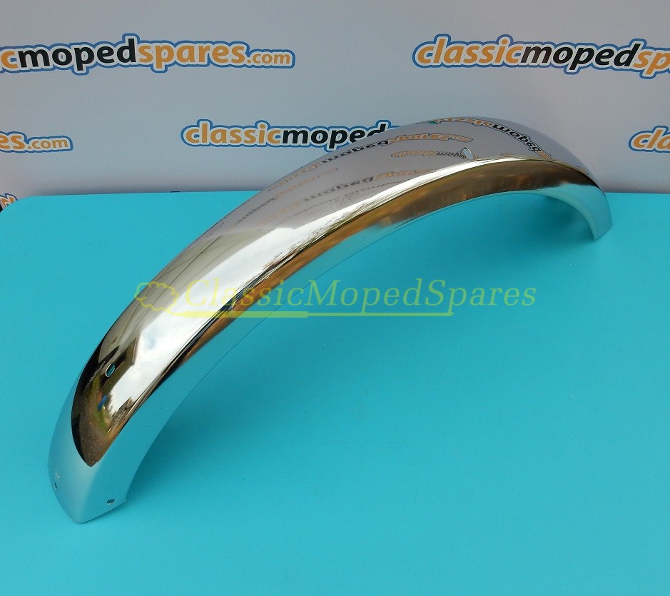 Peugeot 103 MVL Moped Chrome Front Mudguard Fender