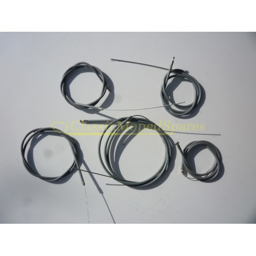 Motobecane Mobylette 50cc Moped Full Cable Set (NEW)