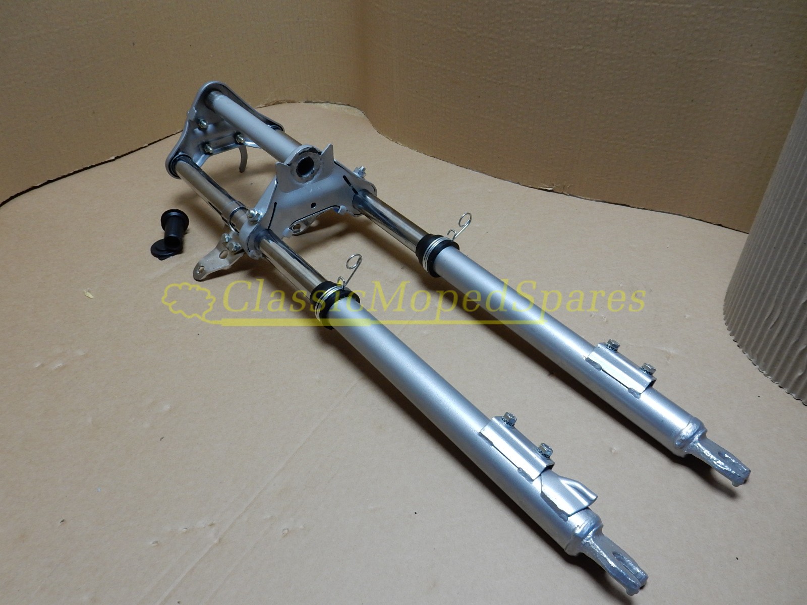 Peugeot 103 SP Fox Complete Front Suspension Forks in Grey - Image 2
