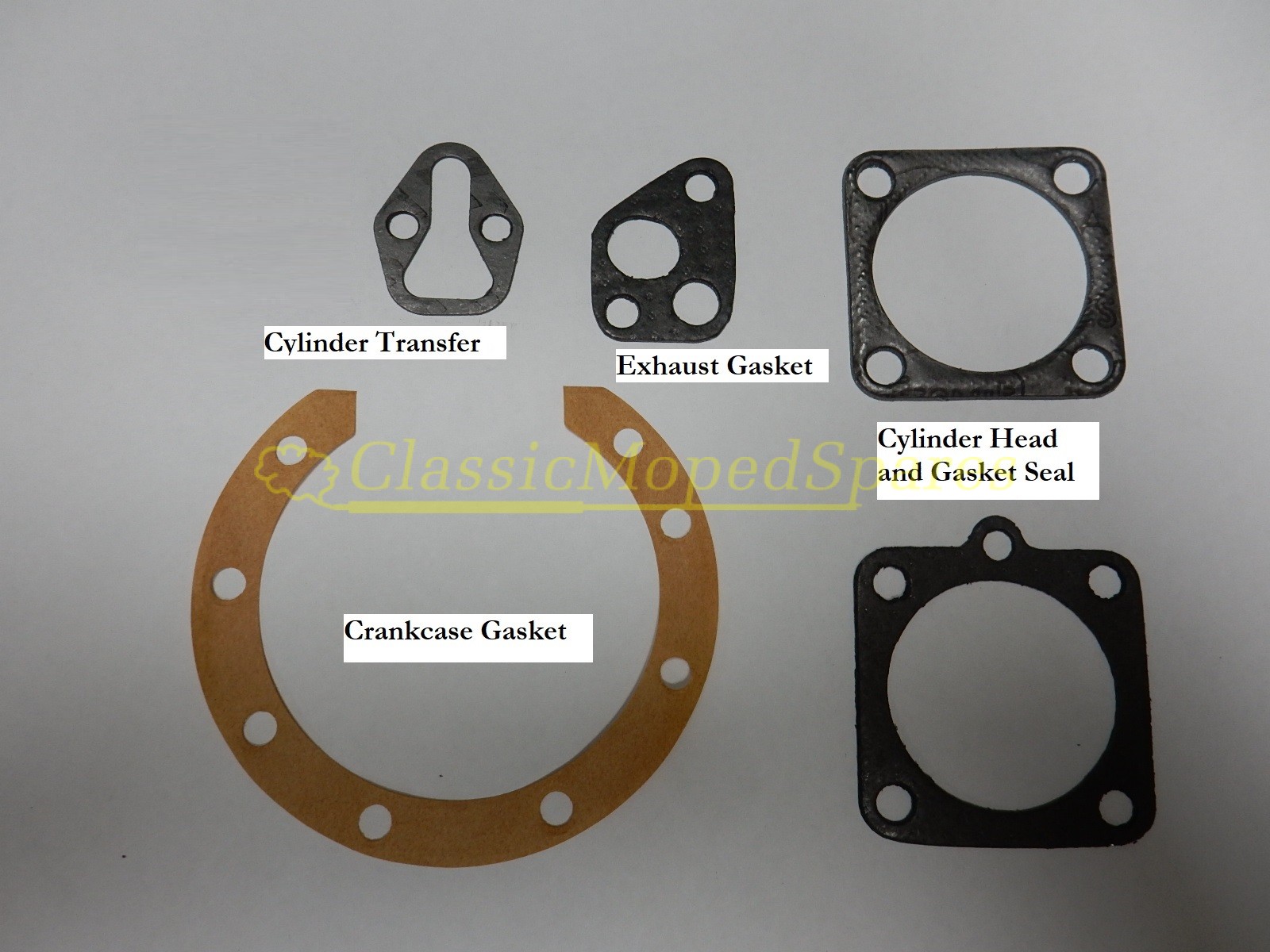 Velo Solex 660, 1010 Early Models Gasket Set (5 Part)
