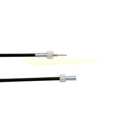 Mobylette MBK 51S Speedometer Cable 66 cm long, small square ends