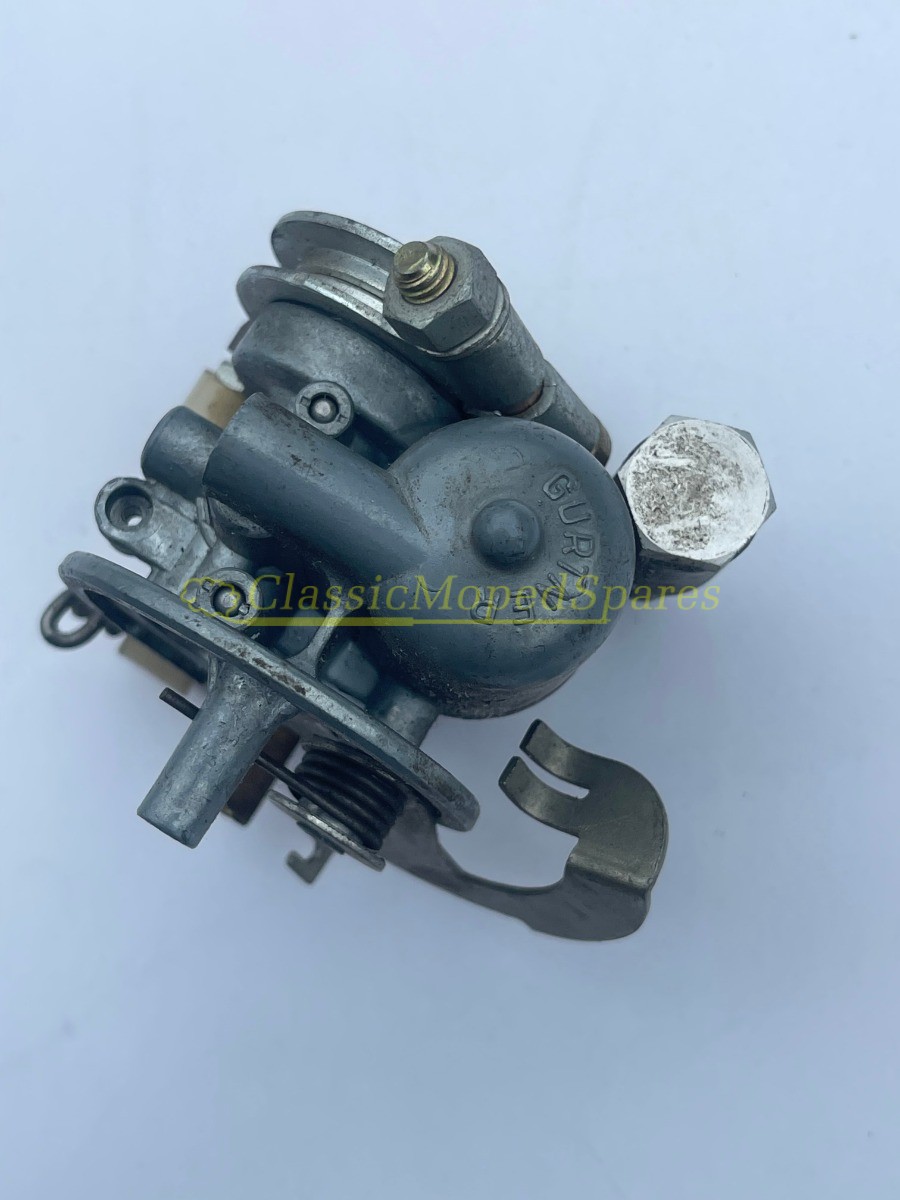 Early Peugeot Moped Original Gurtner D12 Carburettor Stamped D12 724.C-11/79 - Image 6