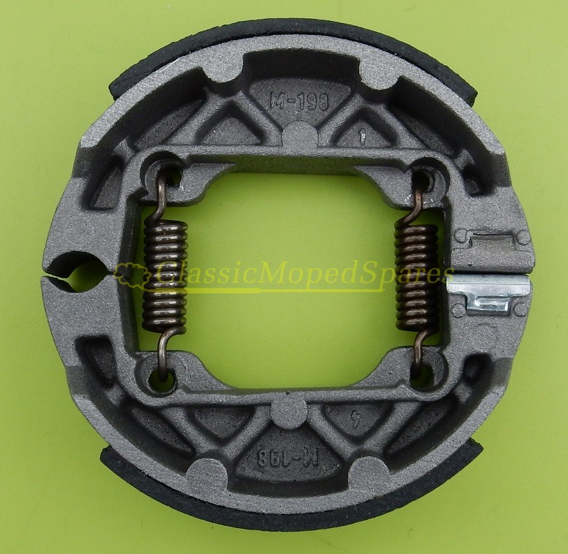 Mobylette Motobecane Mobyx X7 Models 80mm x 20mm Drum Hub Brake Shoes (Honeycomb type) for Rear Wheel Part 21730