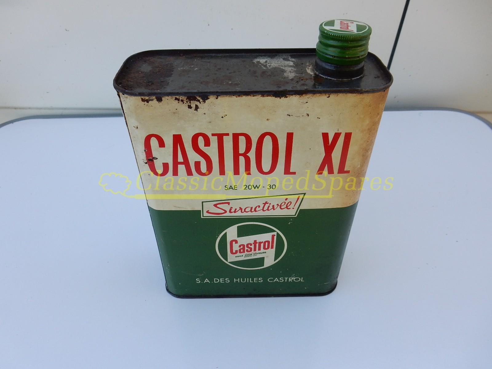 Velo Solex 3800 Castrol Motor Oil Petrol Gas Fuel Can (Limited Stock) - Image 8