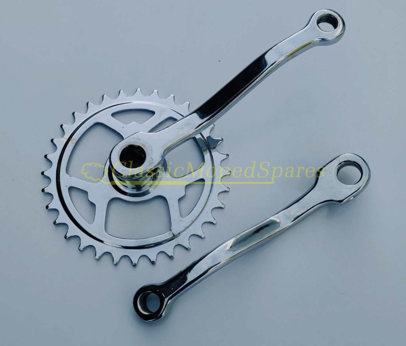 Raleigh RM5,RM11,RM12 Right Hand Pedal Sprocket and Left Crank - Image 2