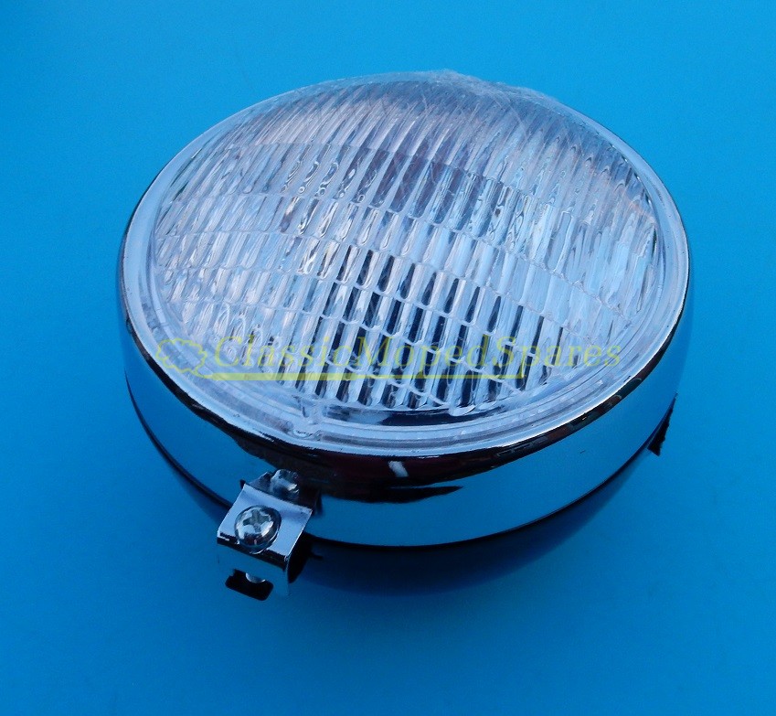 Mobylette, Motobecane, MBK, Peugeot, Front Headlight 133 mm Diameter - Image 2