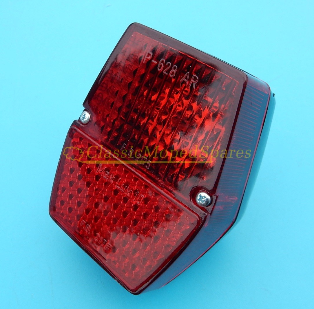 Velo Solex 3800 Complete Hexagonal Rear Tail Light