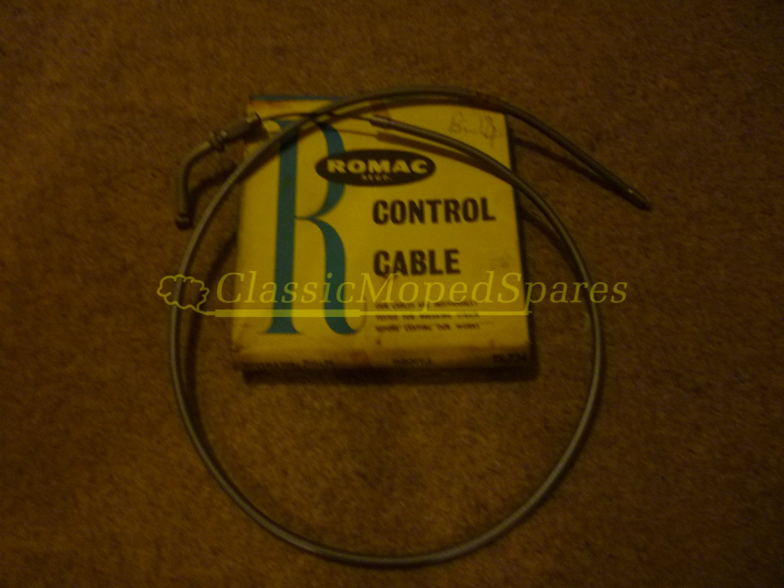Phillips P50 Gadabout De Luxe 49cc Moped Throttle Cable part no V3645