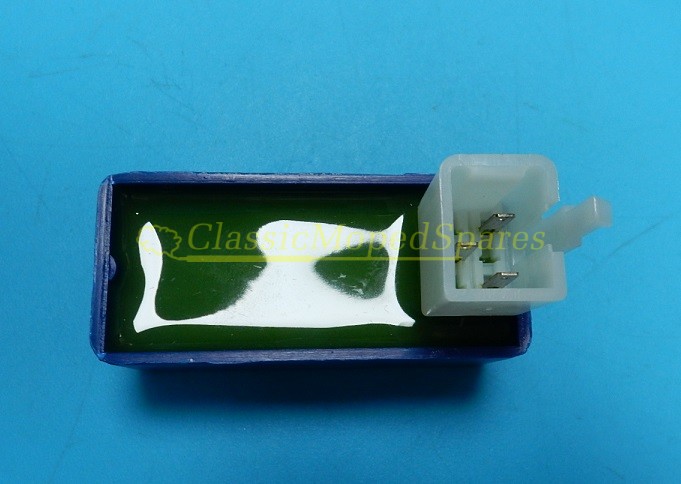 Blue Transval CDI Unit Block Peugeot 103 Buxy Scooter 3 Pin connecting 12 Volt - Image 2
