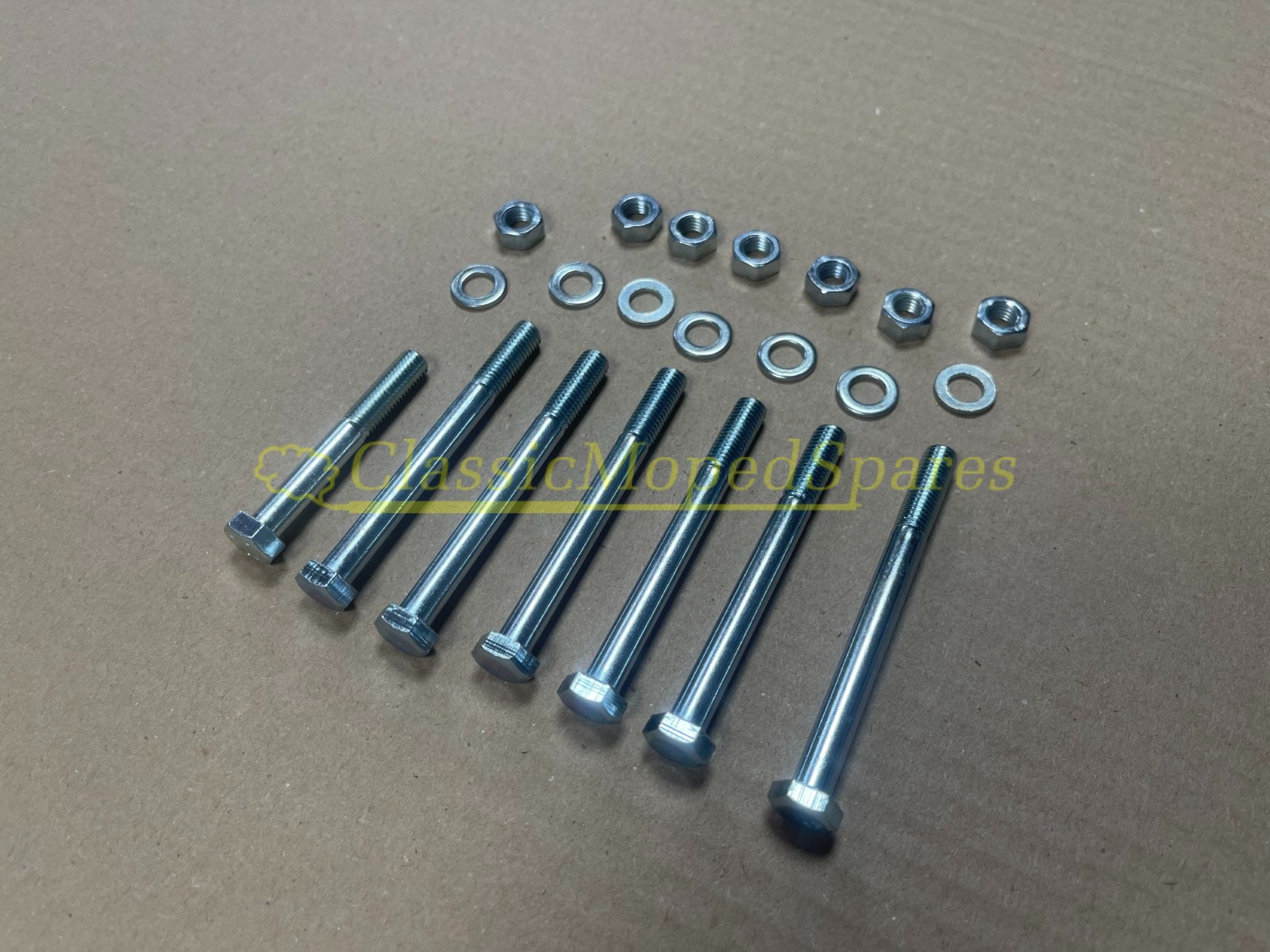 AV10 Engine Crankcase Nut Bolt Set for Mobylette MBK 51 and other Mopeds - Image 2