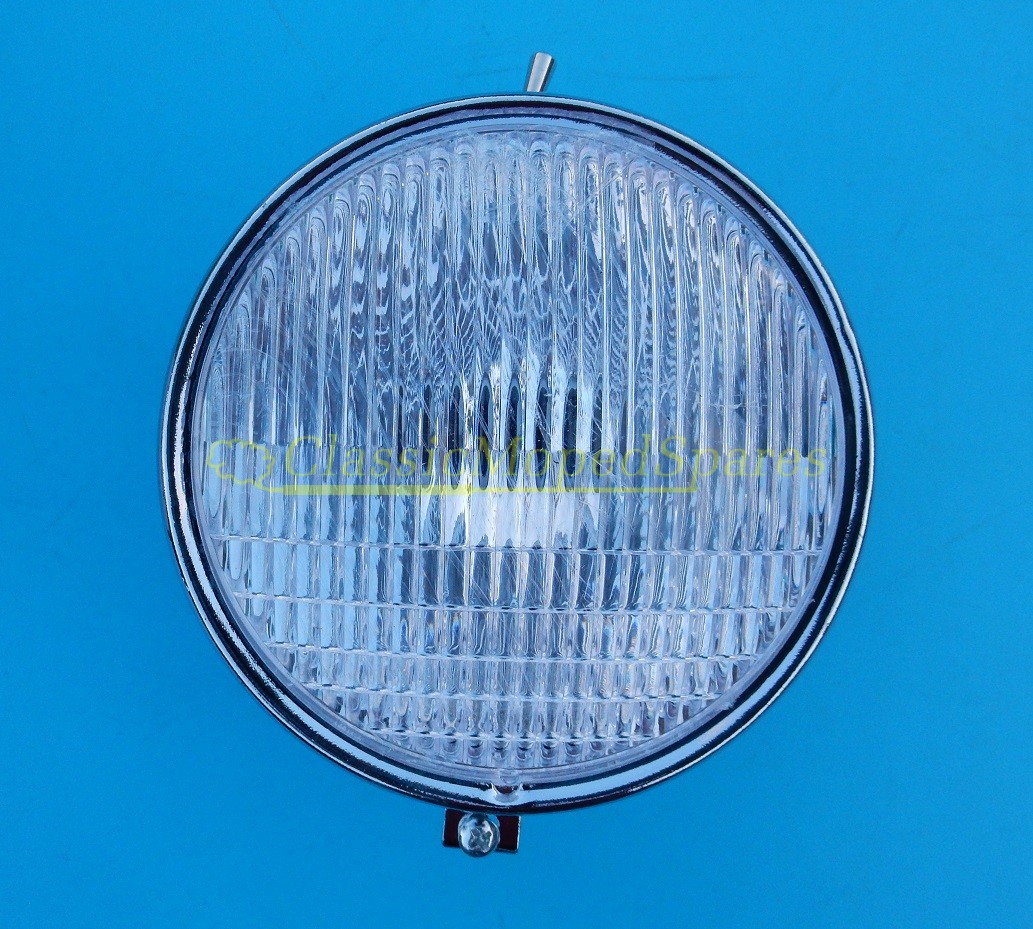Mobylette, Motobecane, MBK, Peugeot, Front Headlight 133 mm Diameter - Image 3