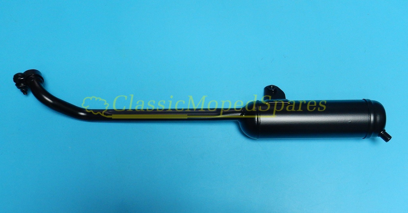 Piaggio Ciao PX Moped Exhaust Silencer (BLACK) - Image 3