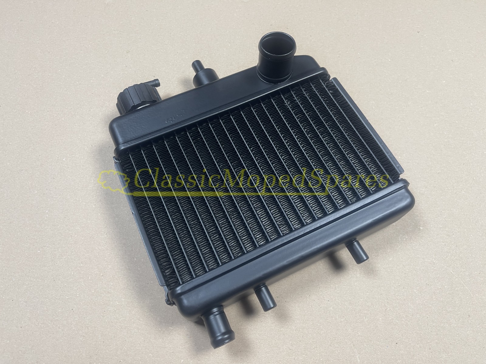 Mobylette Motobecane MBK51 Engine Water Coolant Radiator in Black - Image 2
