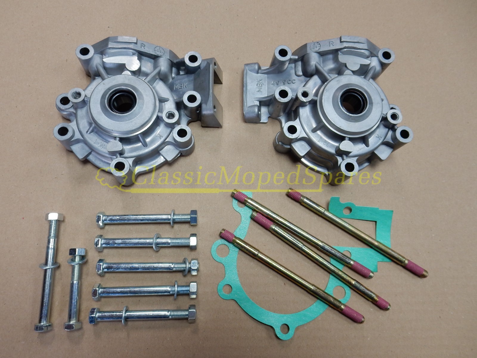 Bottom End Crankcase for MBK51 and Mobylette AV10 Engines (without crank) - Image 2