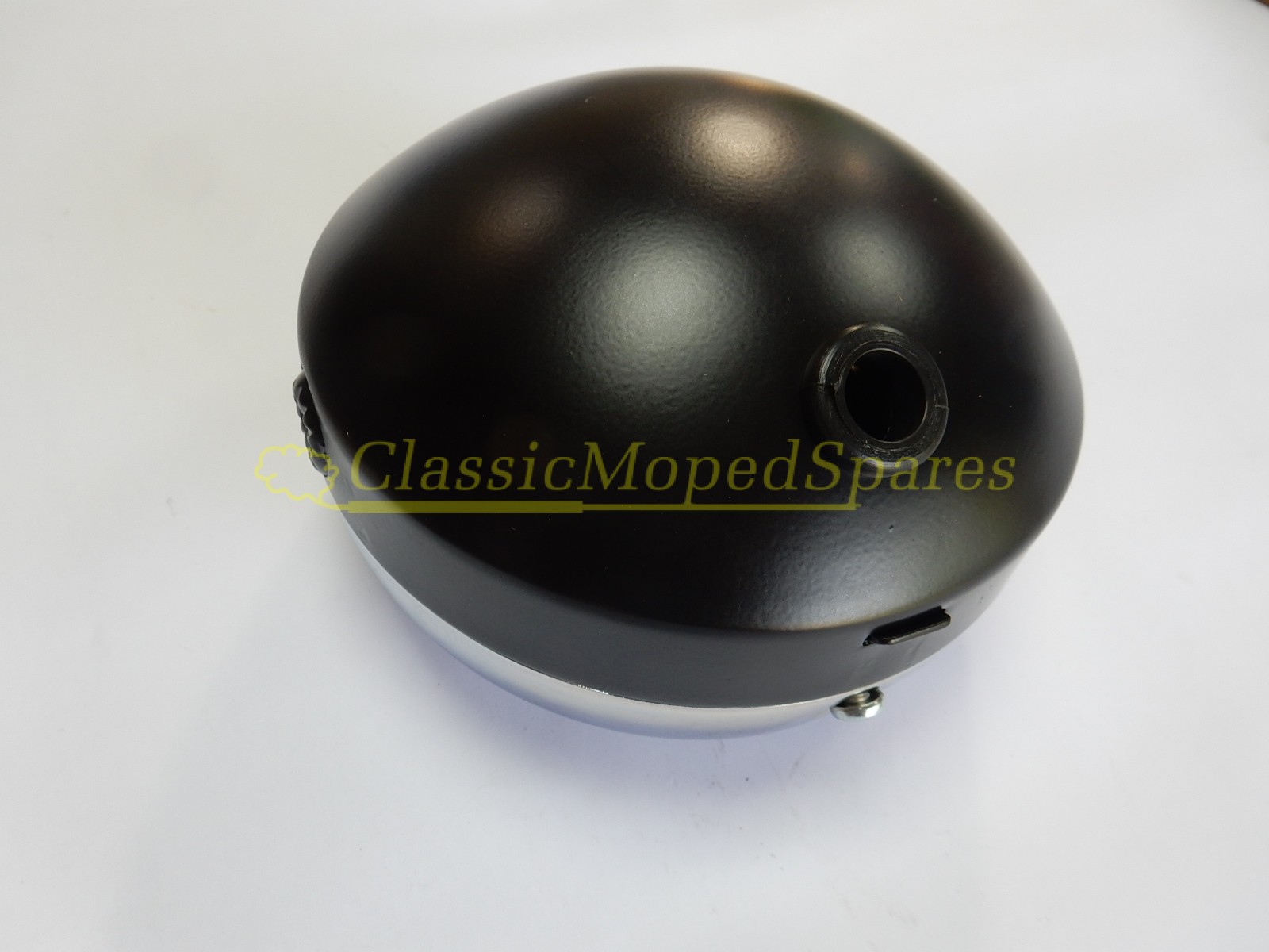Universal Round Chrome Front Headlight Lamp 140mm diameter - Image 3