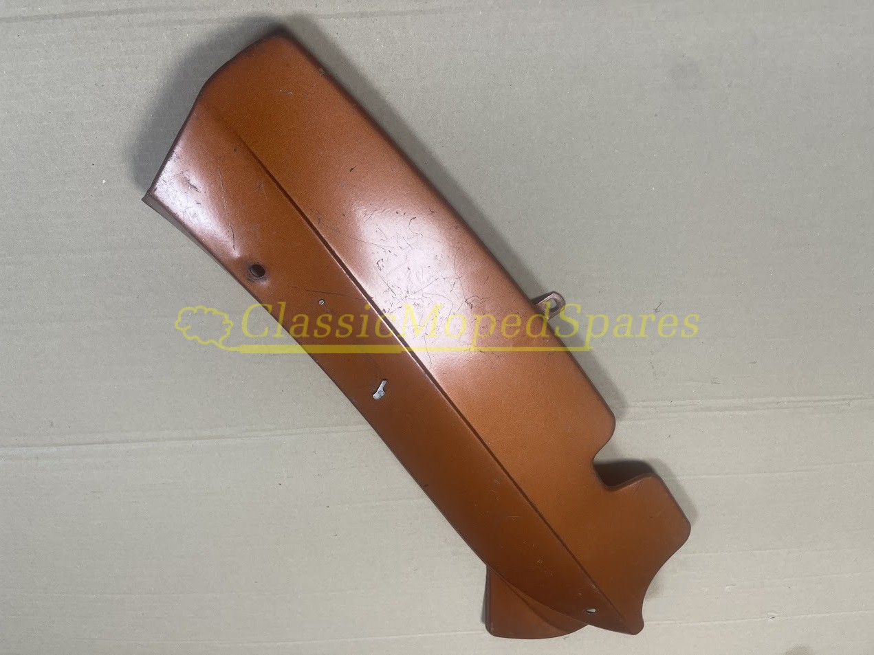 Original Mobylette AV89 Left Hand Side Panel Cover (Later Telescopic Fork Models) - Image 3