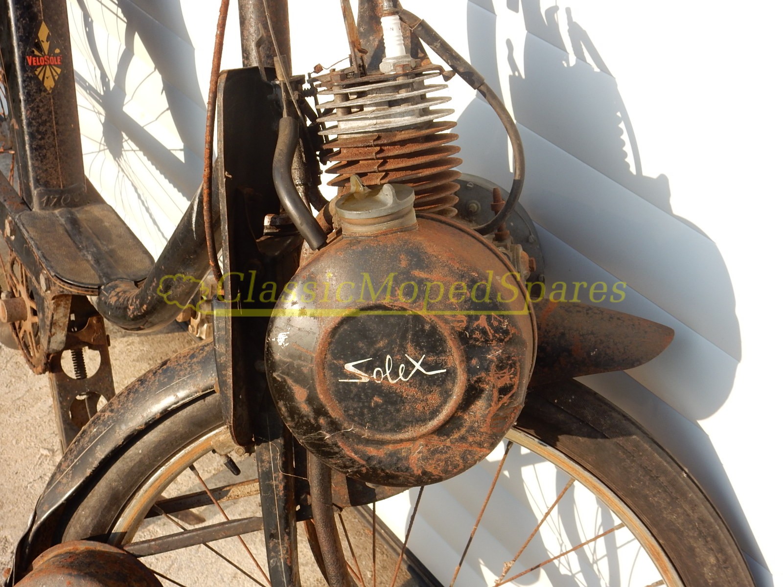 1962 Velo Solex 1700 / 2200 Autocycle Moped For Sale, Barn Find Restoration or Parts - Image 10