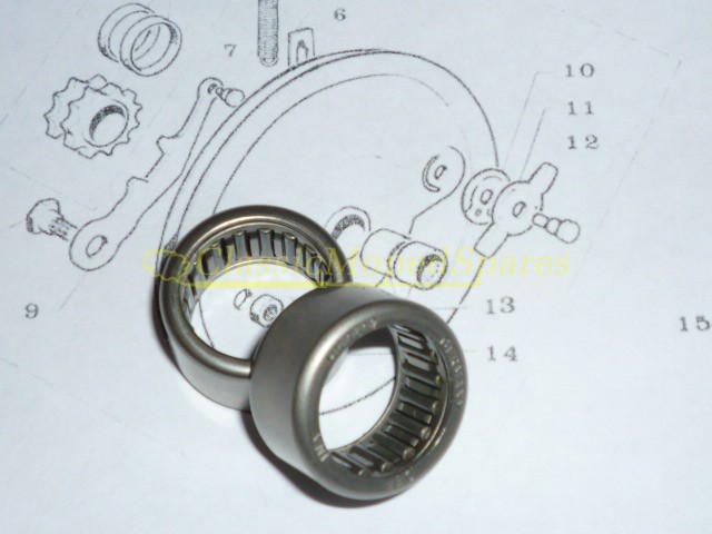 Mobylette Motobecane Moped Drive Pulley Bearing (Price per Pair)