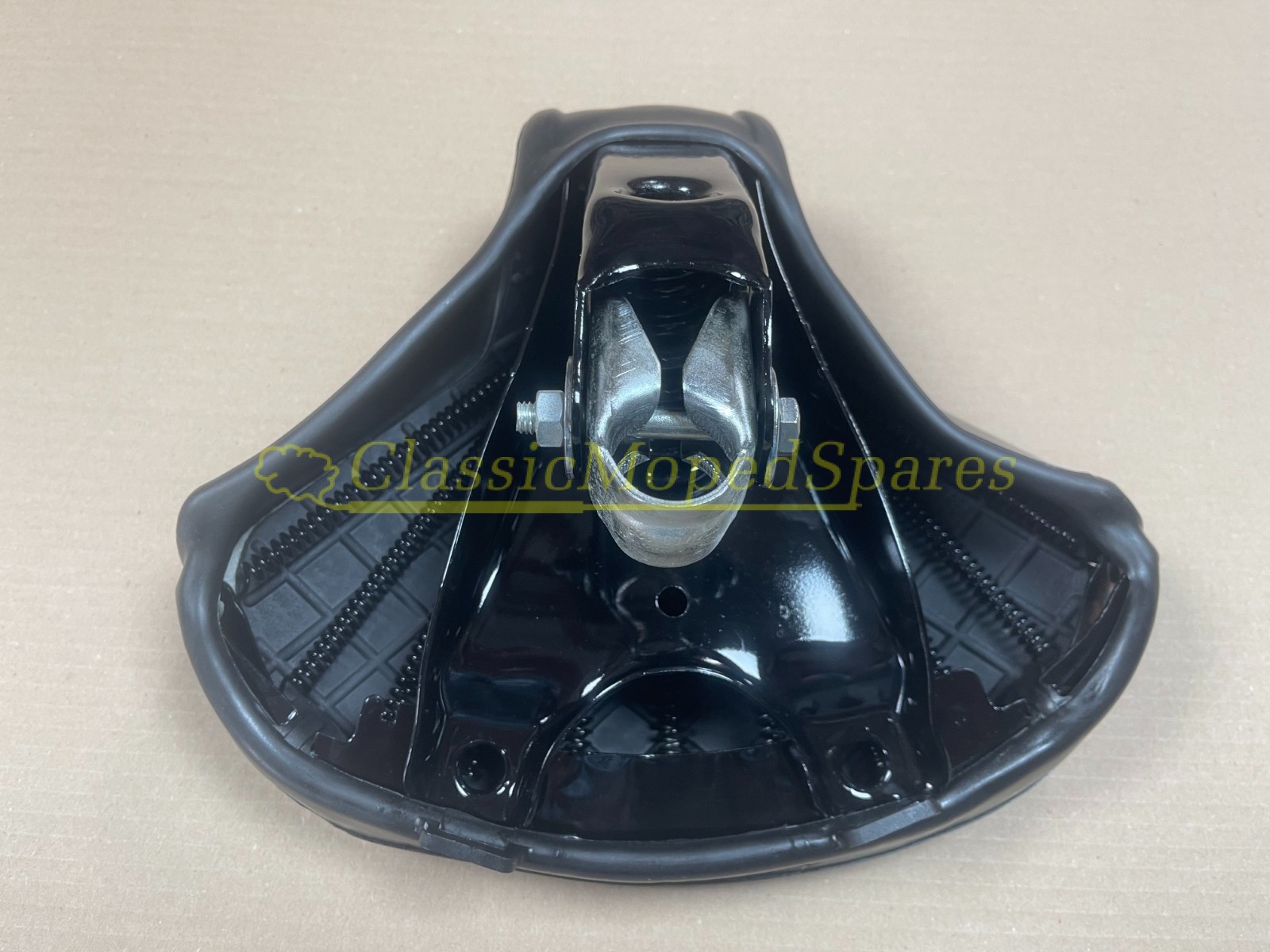 New Universal, Raleigh Mobylette Velo Solex Moped Replacement Black Saddle - Image 2