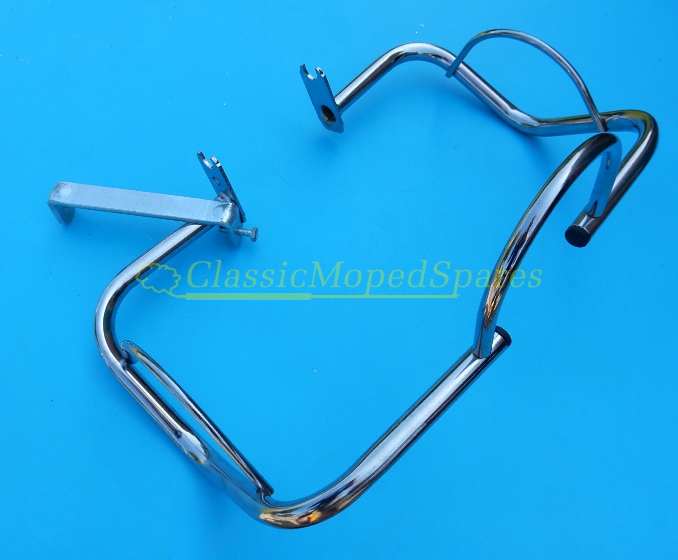 Velosolex Solex 1700, 2200 Chrome Engine Front Wheel Guard Rack and bracket