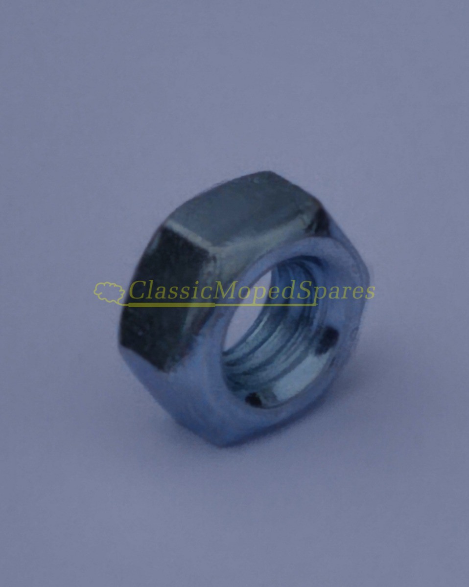Velo Solex Nut for Cylinder Head, Engine Nut 6 x 100 (5mm thick, 9.9mm hex)