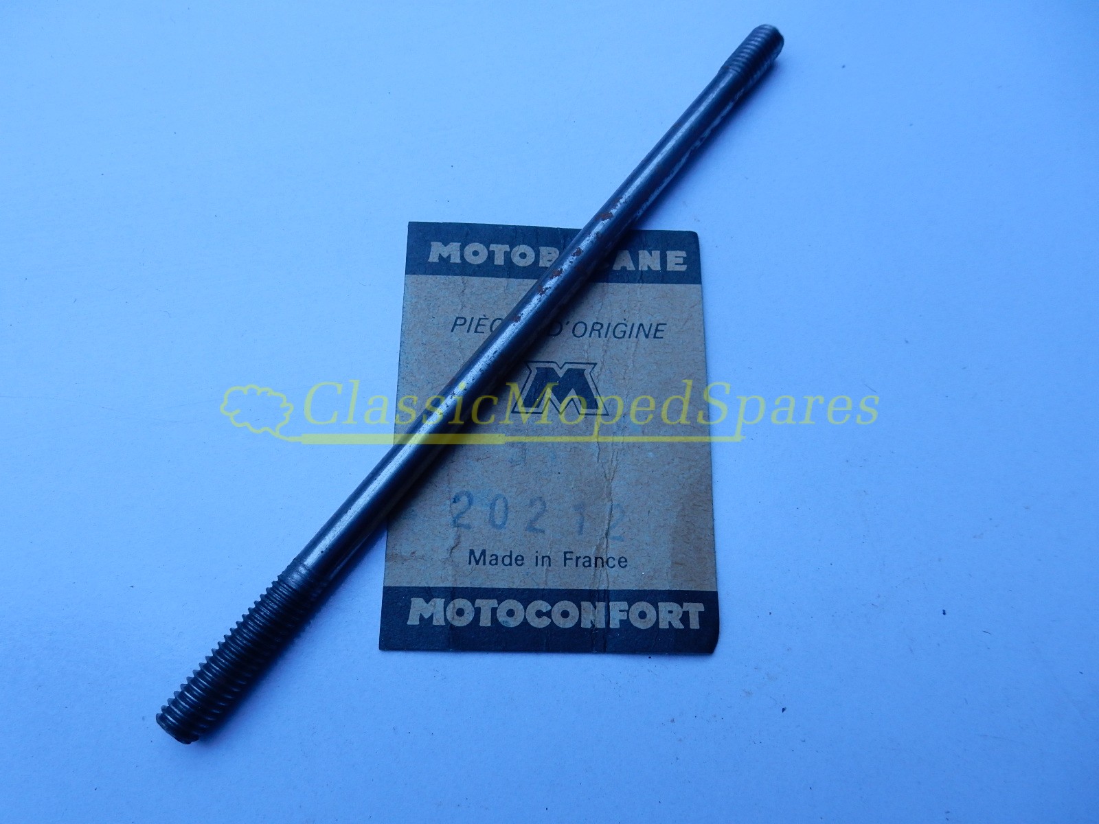 Mobylette Exhaust Silencer Bolt Part Number 20212