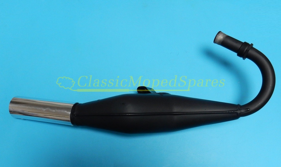 Mobylette, Motobecane, Motoconfort, 41, 51 Magnum Cobra Type Exhaust Silencer (BLACK)