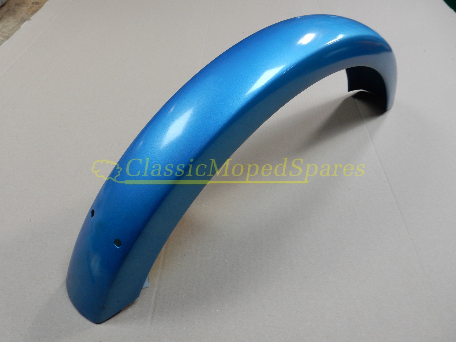 Mobylette Series 40, H40, H40TS, H40VS Front Mudguard in Metallic Blue Part Number 22268 - Image 2