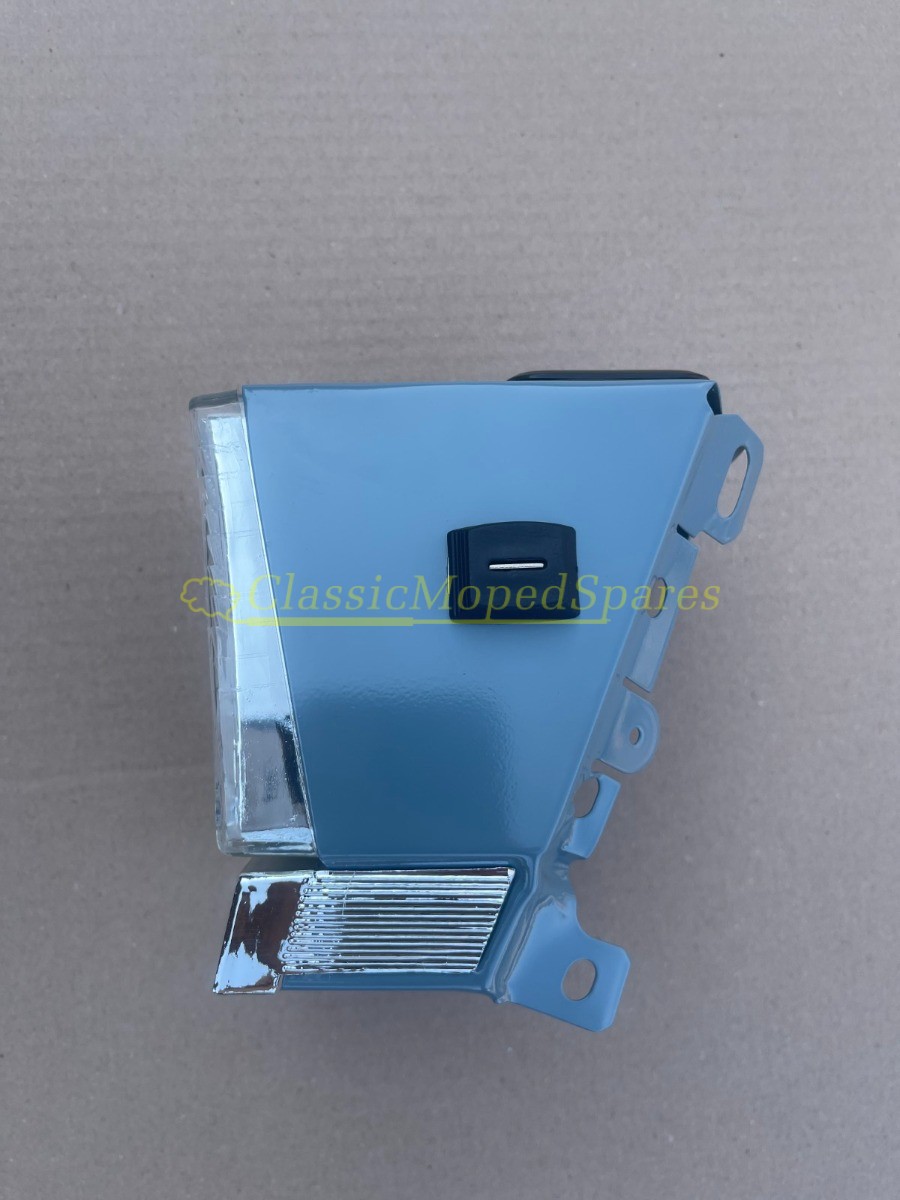 Mobylette Motobecane 40,50,85,88 Moped Front Headlight Assembly (NEW in Blue) - Image 5