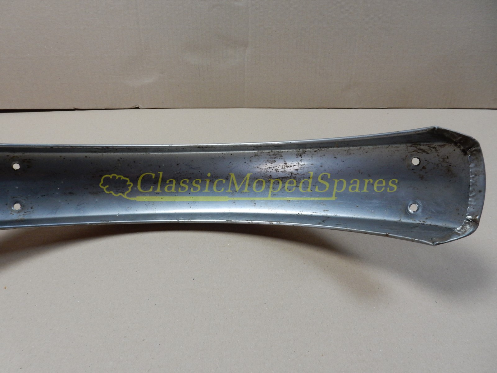 Mobylette Series 40,40L,40N,40S,40T,40V Front Mudguard in stainless steel silver - Image 6
