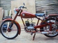 1954 James Comet Motorcycle SOLD