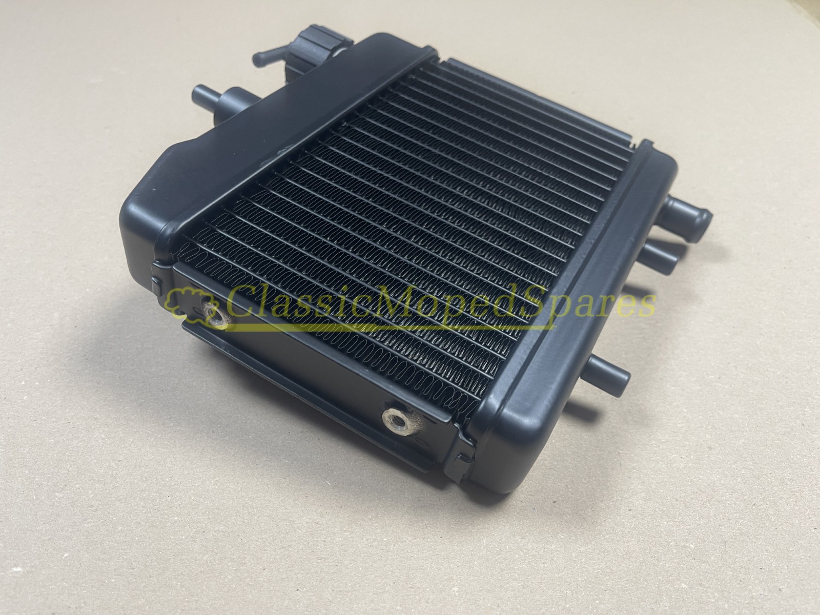 Mobylette Motobecane MBK51 Engine Water Coolant Radiator in Black - Image 4