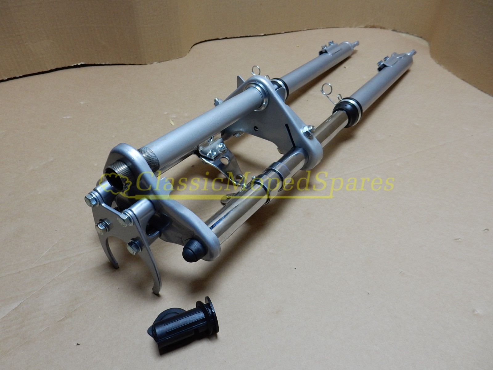 Peugeot 103 SP Fox Complete Front Suspension Forks in Grey
