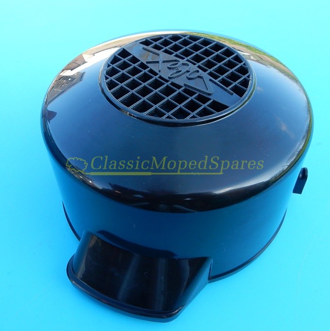 Velosolex Solex 1700,2200,3300,3800 BLACK Ignition Magneto Flywheel Engine Cover with logo
