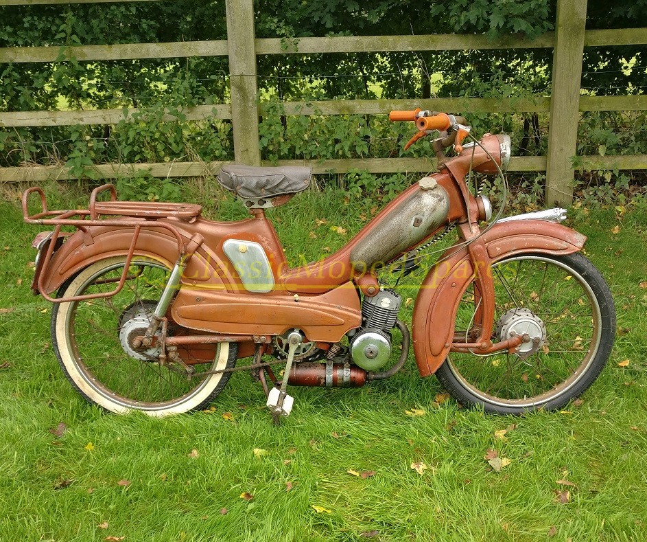 1961 Mobylette Motobecane AV89 Rare Early Moped Super fast for restoration, parts SOLD