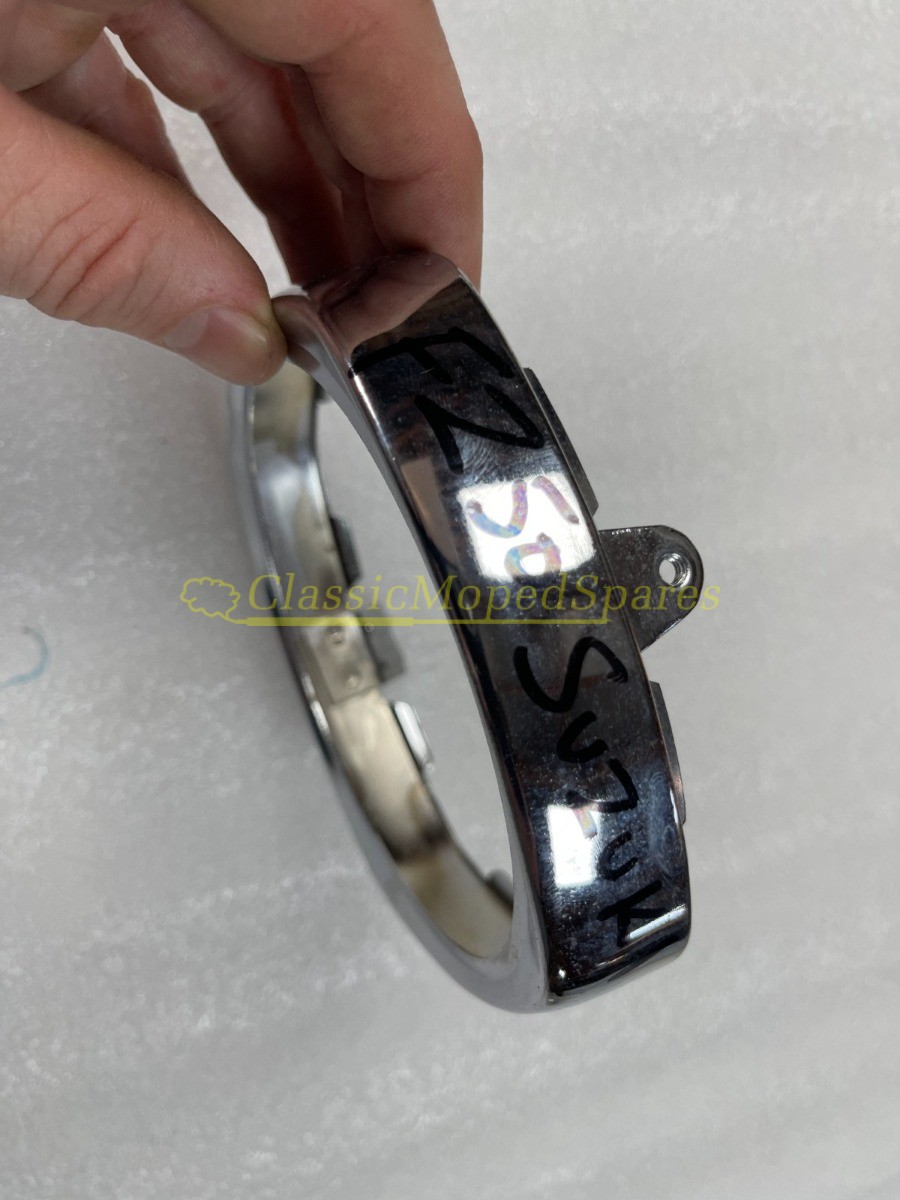 Genuine Rare Original Suzuki TS250 Square Headlight Rim - Image 2