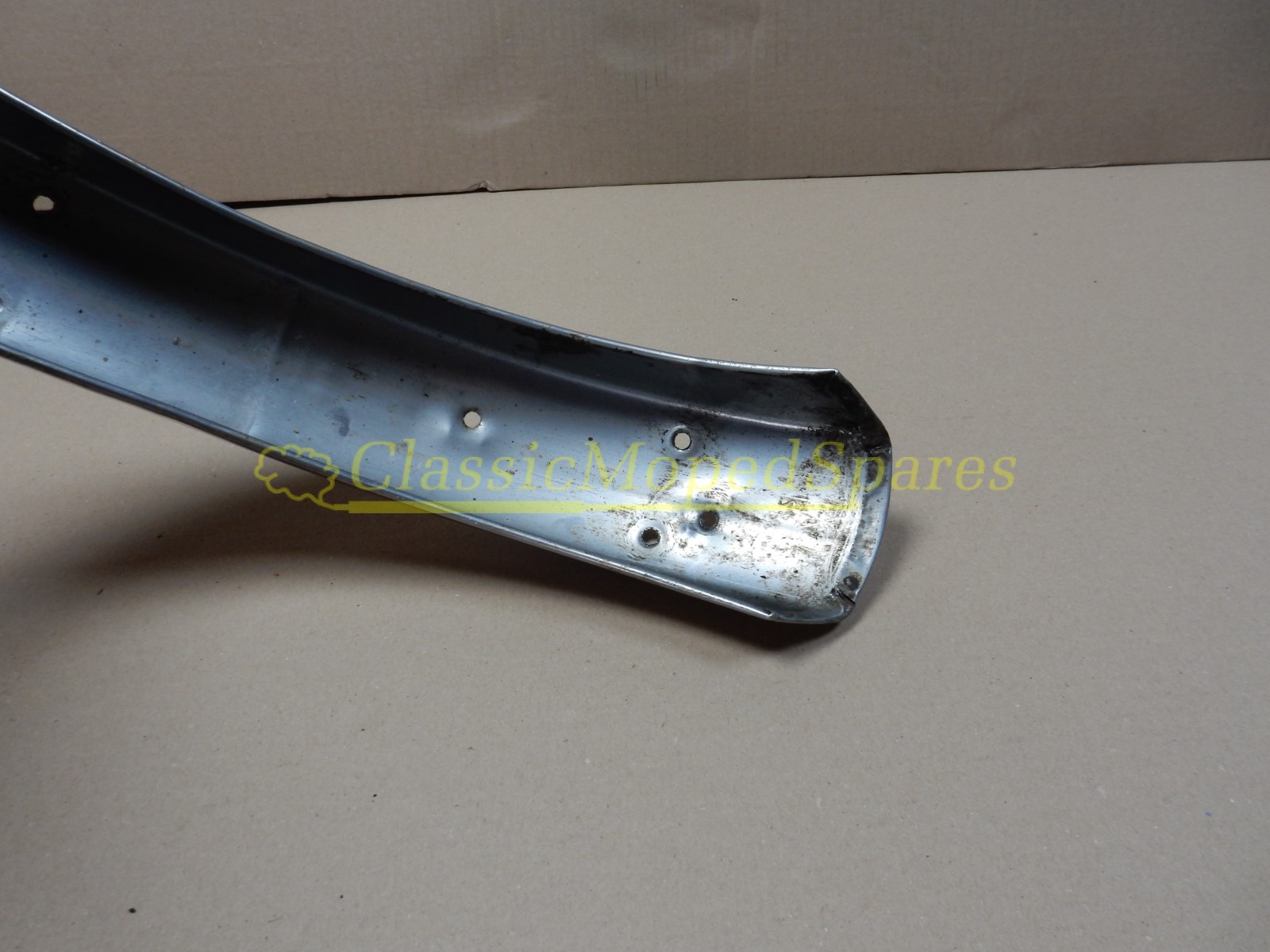 Mobylette Series 40,40L,40N,40S,40T,40V Front Mudguard in stainless steel silver - Image 7