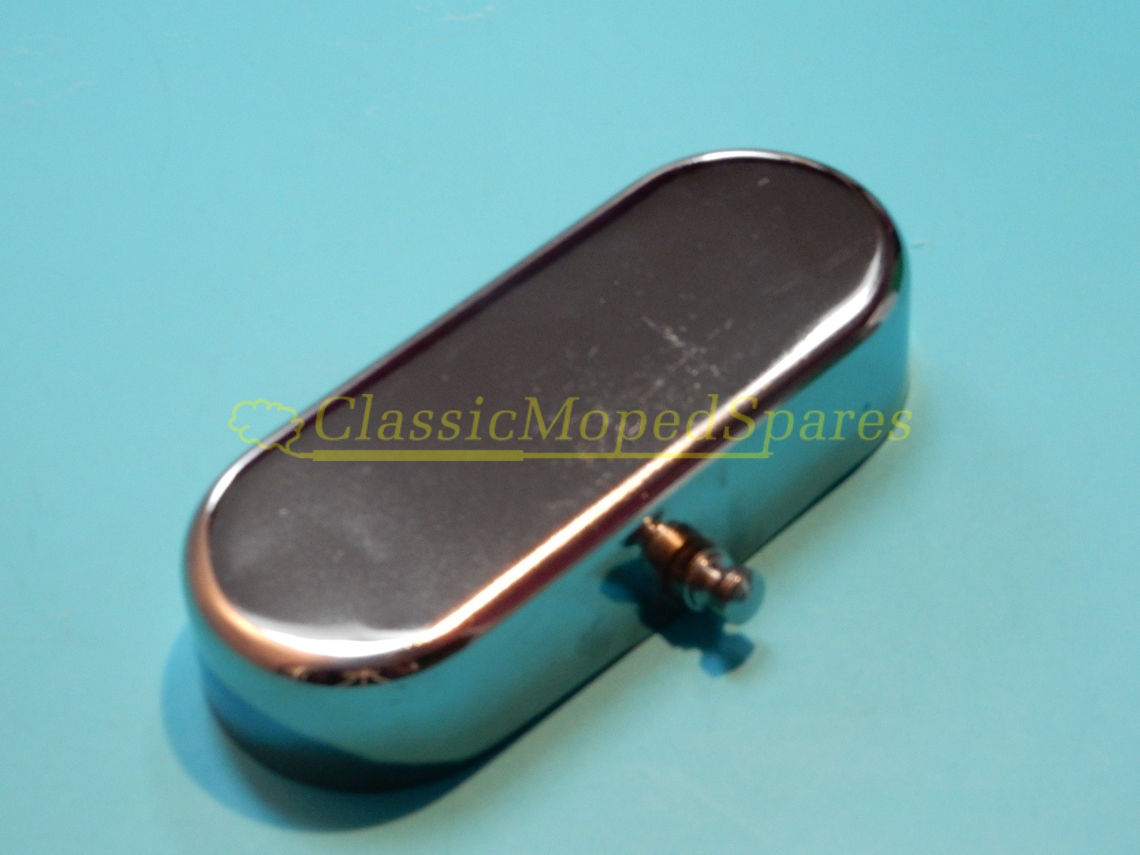 Velosolex Solex CHROME Metal Tool Box Toolbox Storage Compartment Cover Case - Image 3
