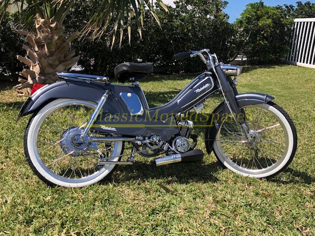 Mobylette AV48 with White Wall Tyres and Parts Supplied