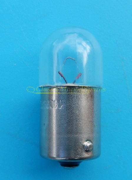 12V 10W (BA15 S) Stop light, Indicator Signal Flasher Bulb for Motobecane etc