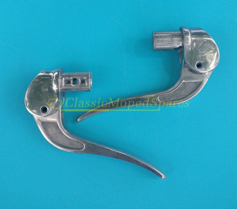 Velo Solex 1968 (Pair) Set of Right and Left Reverse Handlebar Brake Levers
