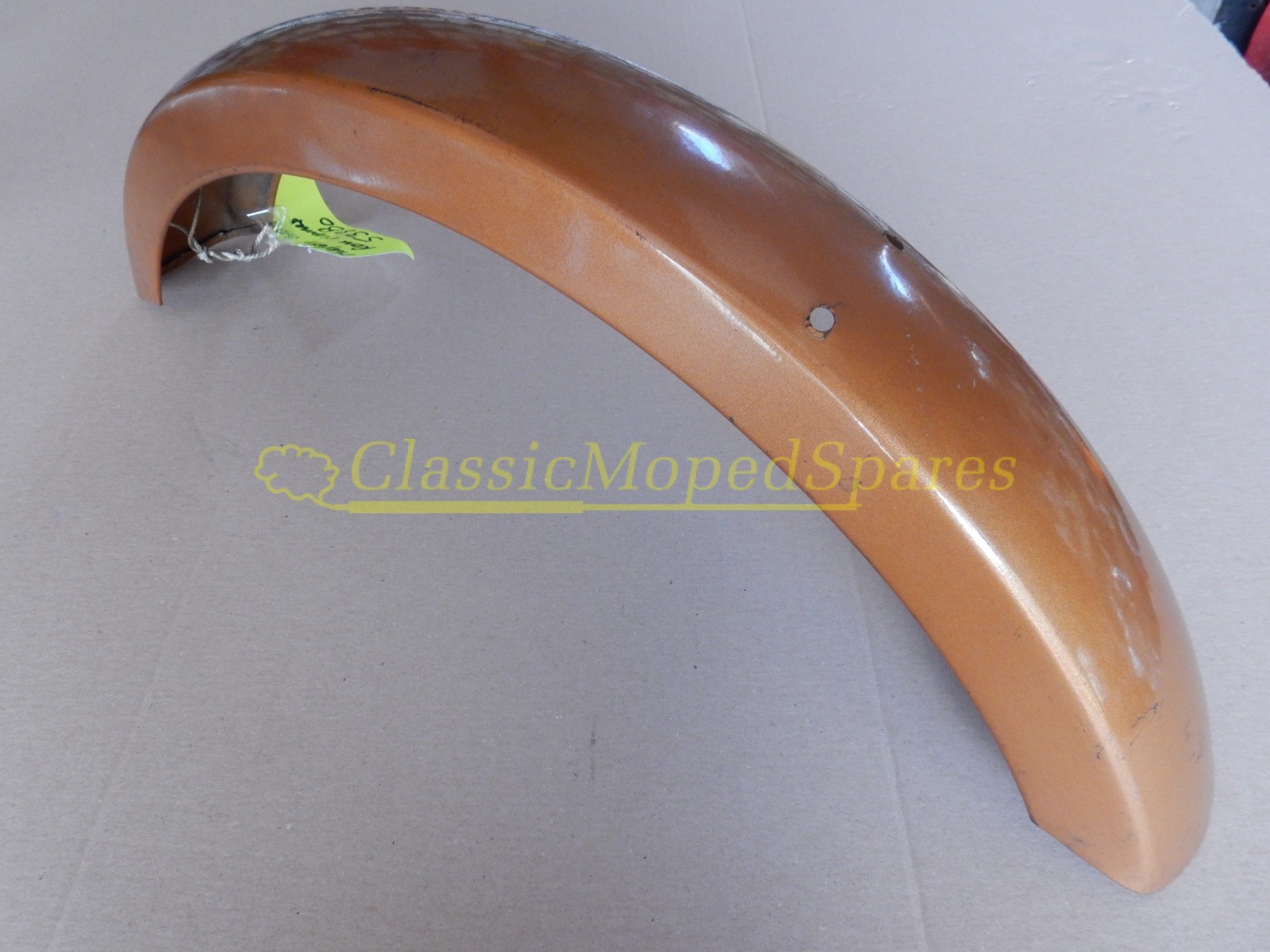 Motobecane Mobylette 40V Front Mudguard in Original Orange/Red Part Number 53880 - Image 4