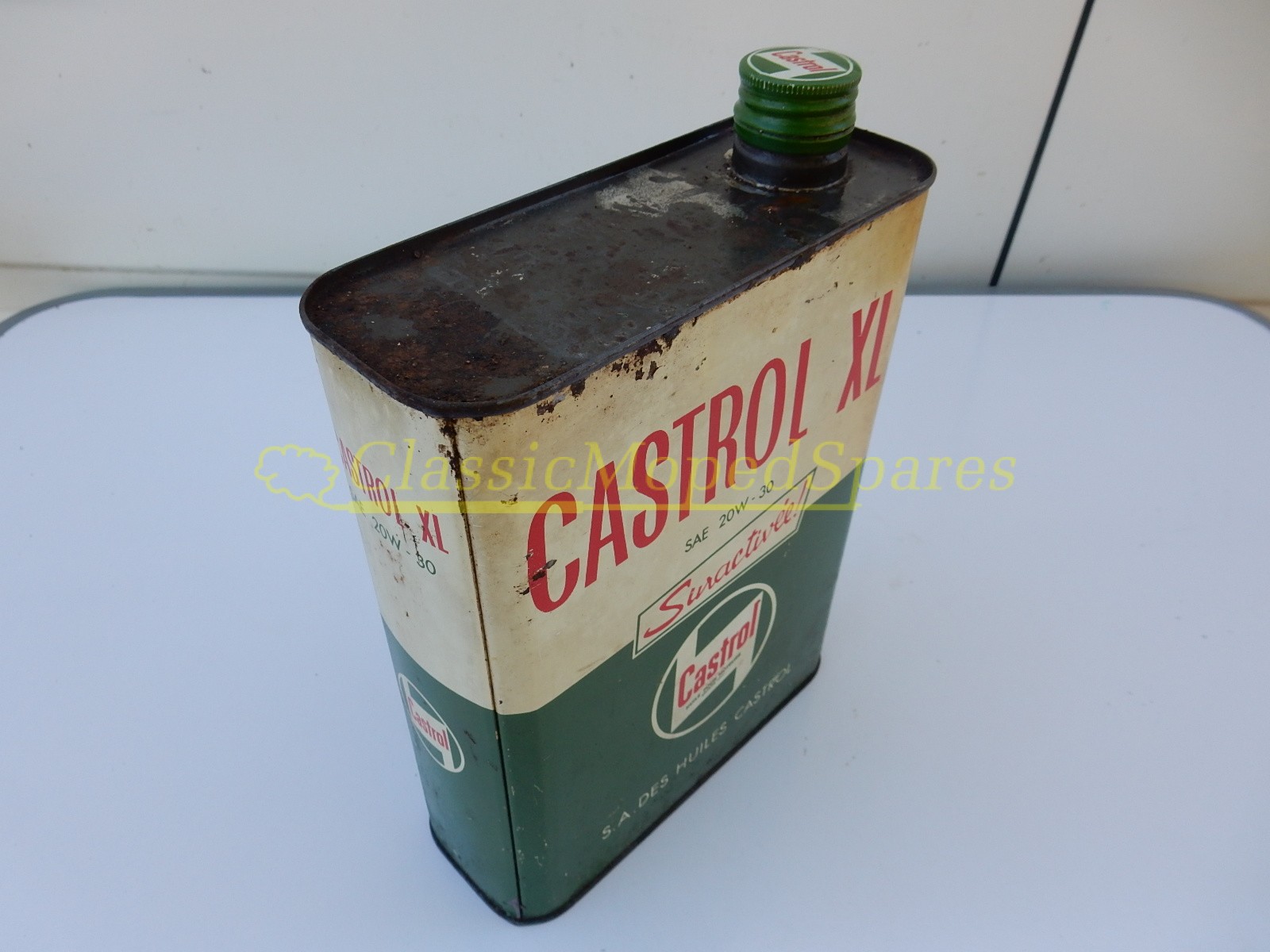 Velo Solex 3800 Castrol Motor Oil Petrol Gas Fuel Can (Limited Stock) - Image 7